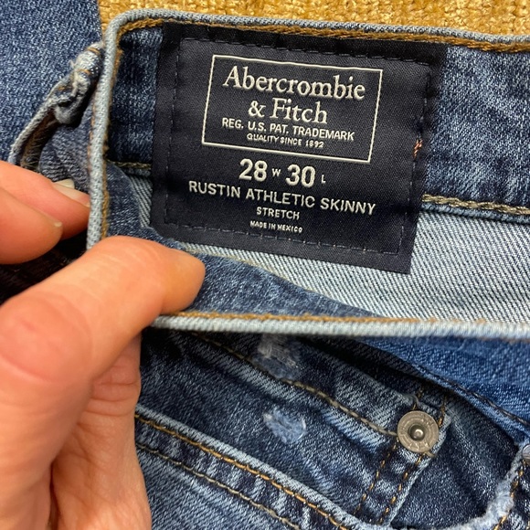 Abercrombie & Fitch rustin, athletic skinny jeans - Picture 5 of 8